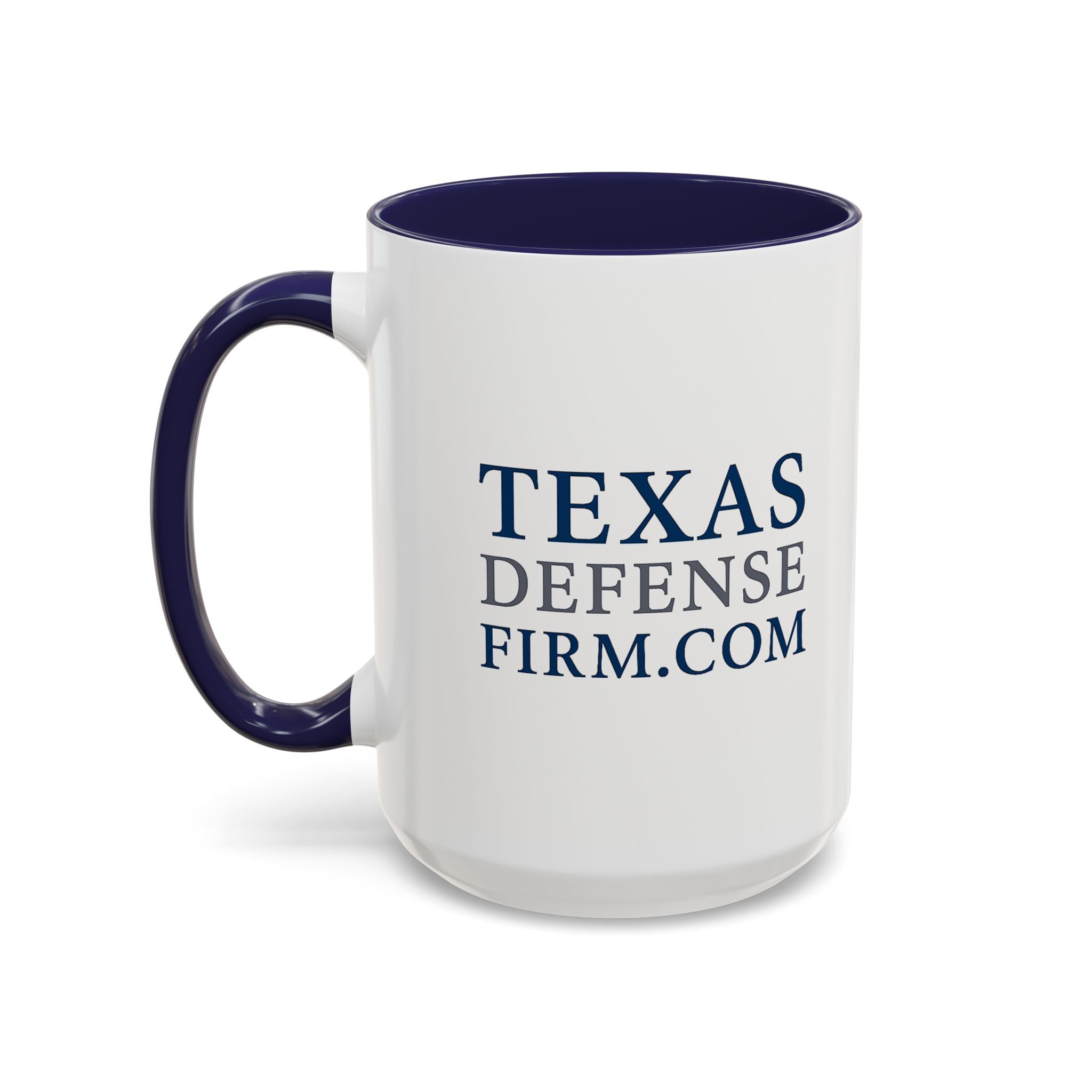 Texas Defense Firm Branded Accent Coffee Mug