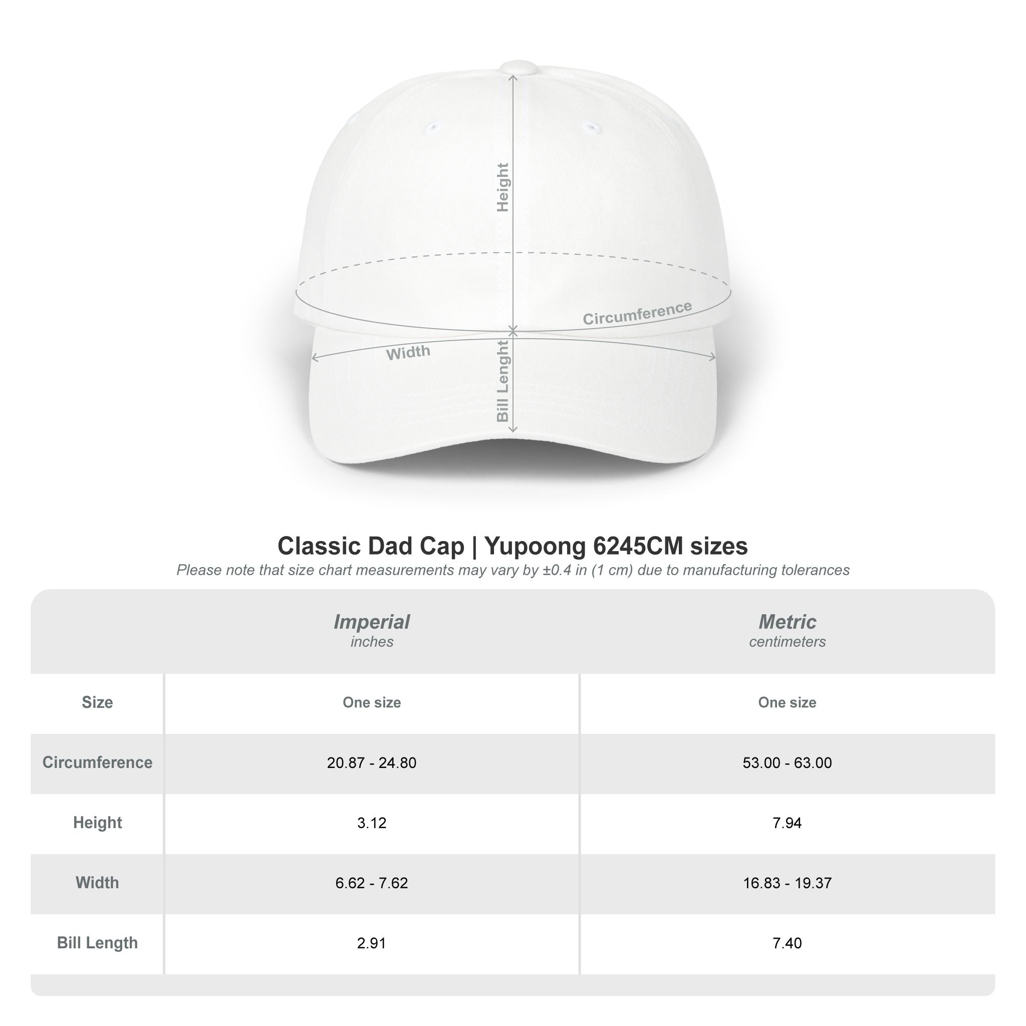 Red Classes Dad Cap — Embroidered Hat