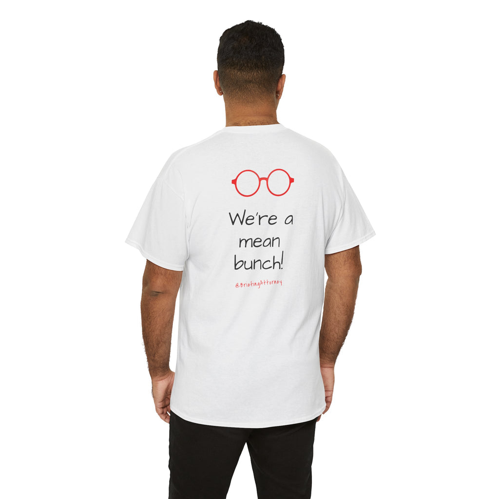 Briefing Attorney T-Shirt — "Original Court Reporter Posse" Graphic Shirt