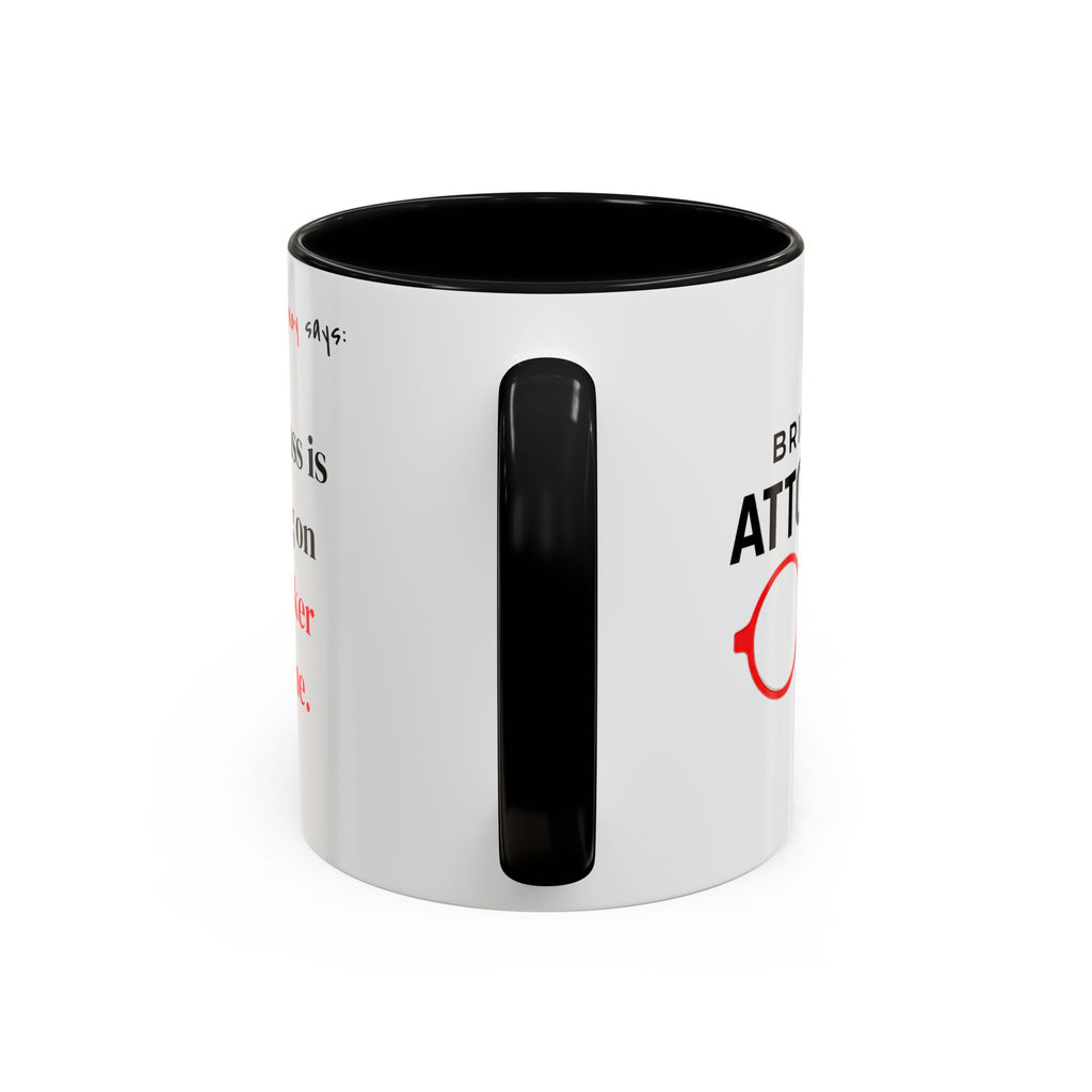 Briefing Attorney Coffee Mug — "Your A** is Going on Speaker Phone."
