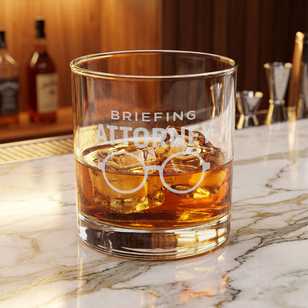 Engraved Whiskey Glass 10.5oz — Board Certified in Passive Aggressive