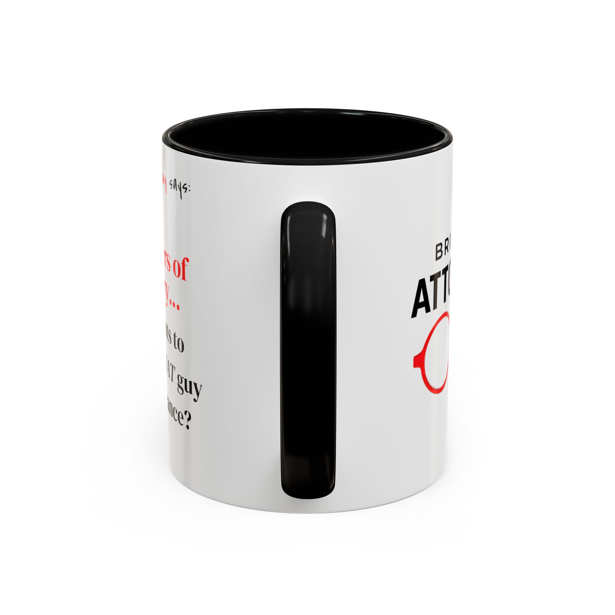 Briefing Attorney Coffee Mug — "Members of the Jury..."