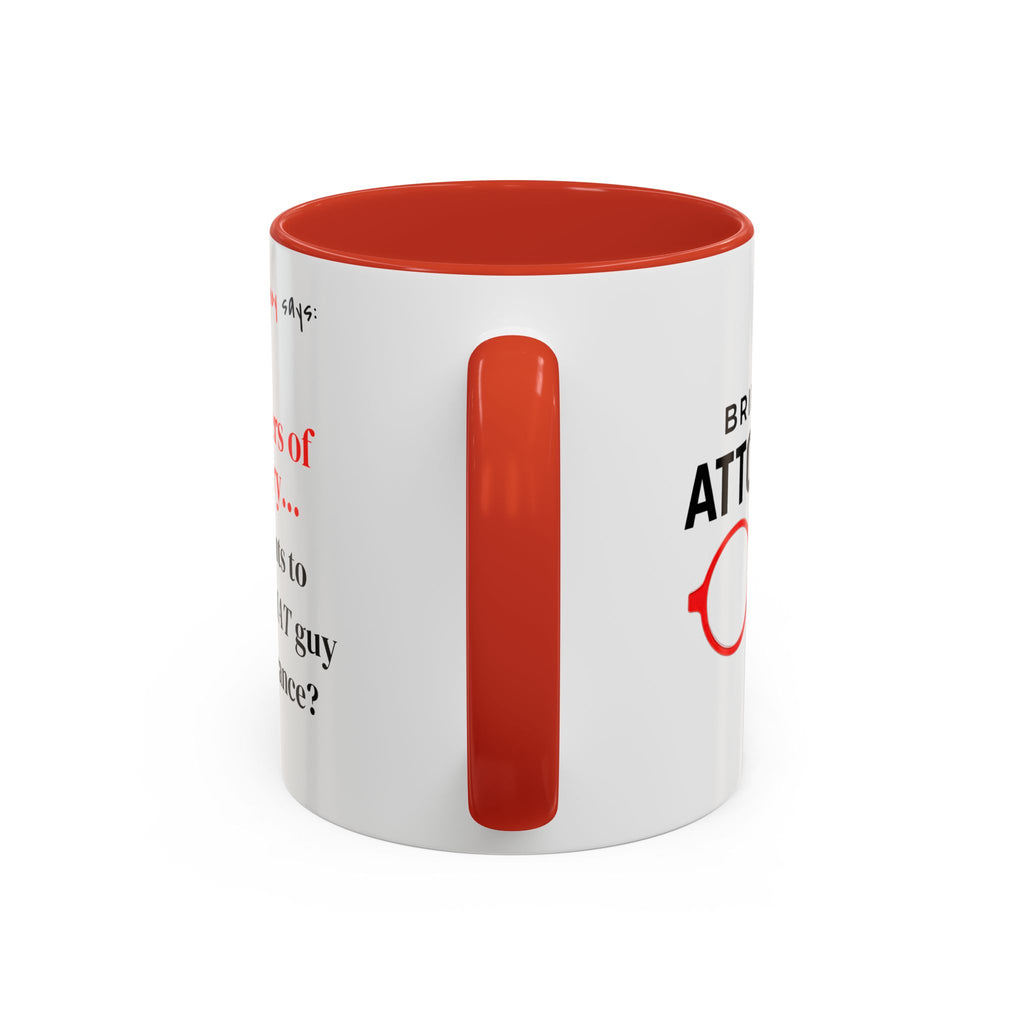 Briefing Attorney Coffee Mug — "Members of the Jury..."