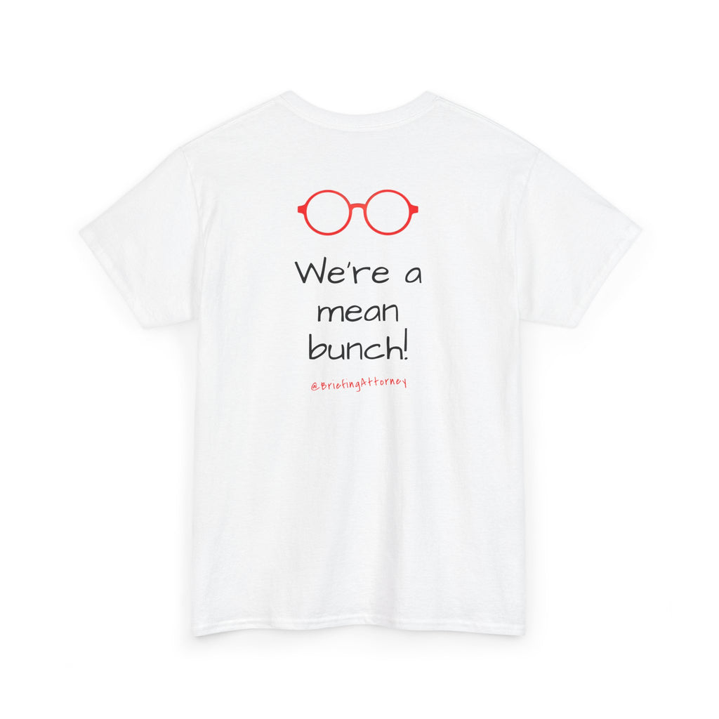 Briefing Attorney T-Shirt — "Original Court Reporter Posse" Graphic Shirt