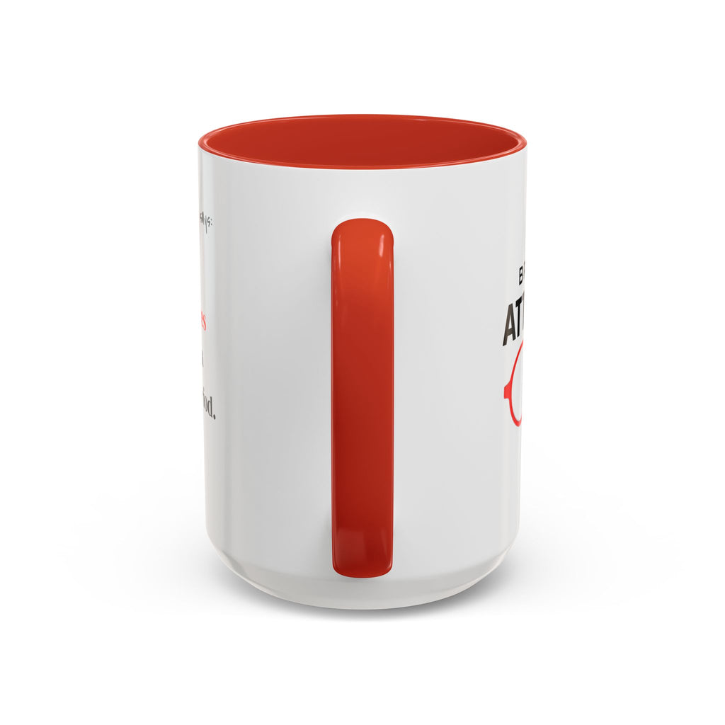 Briefing Attorney Coffee Mug — "Two Spaces"