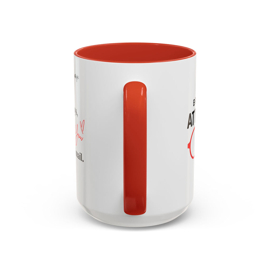 Briefing Attorney Coffee Mug — "Thinking of You"