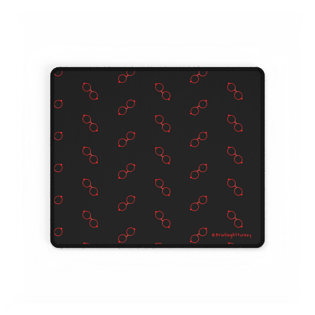 Briefing Attorney Desk Mat Black — Large Gaming/Office Mouse Pad