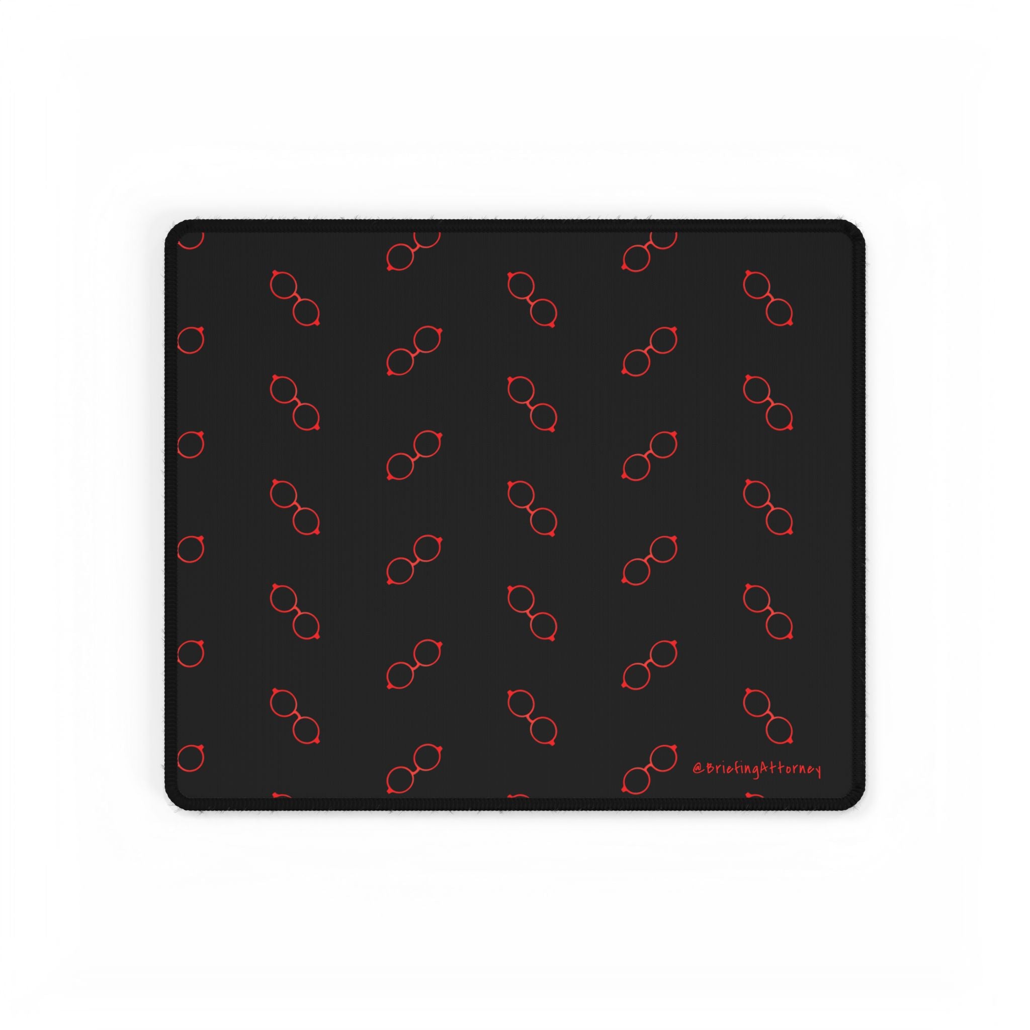 Briefing Attorney Desk Mat Black — Large Gaming/Office Mouse Pad