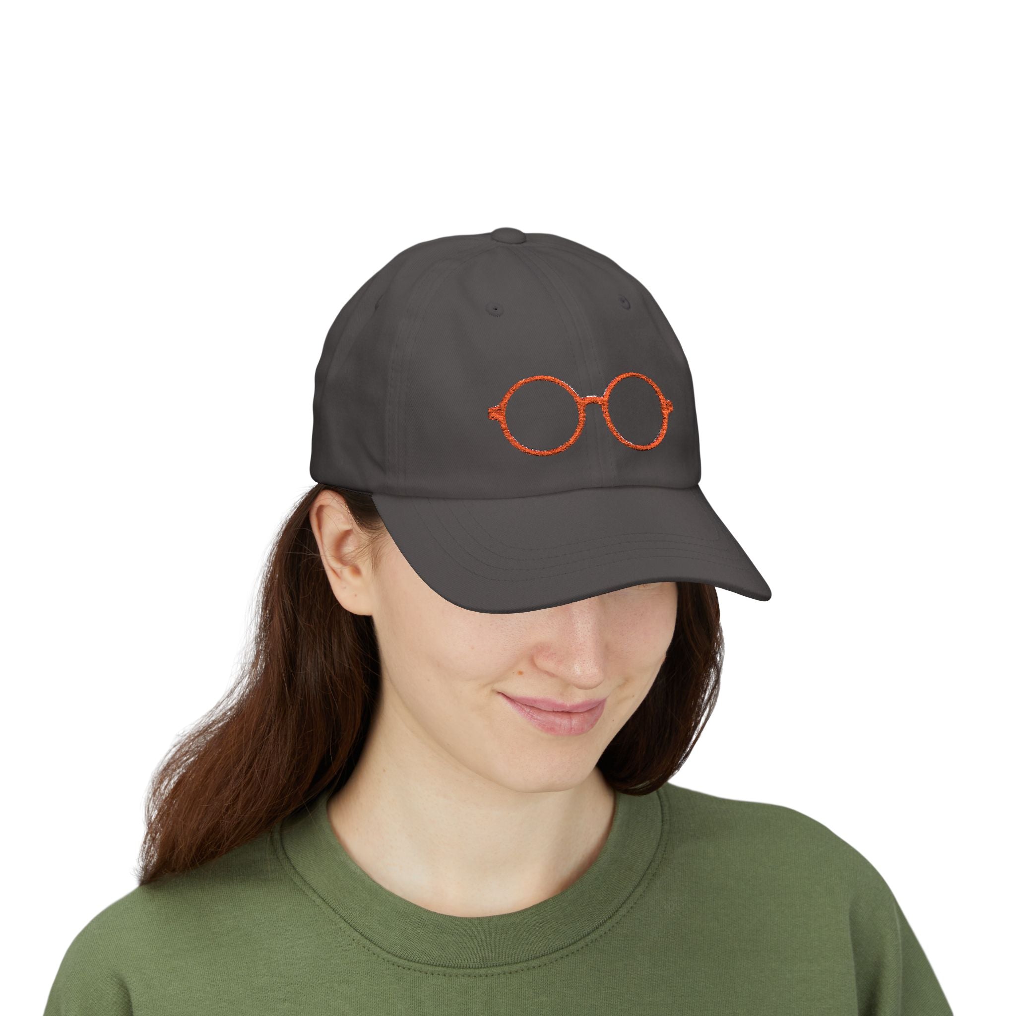 Red Classes Dad Cap — Embroidered Hat