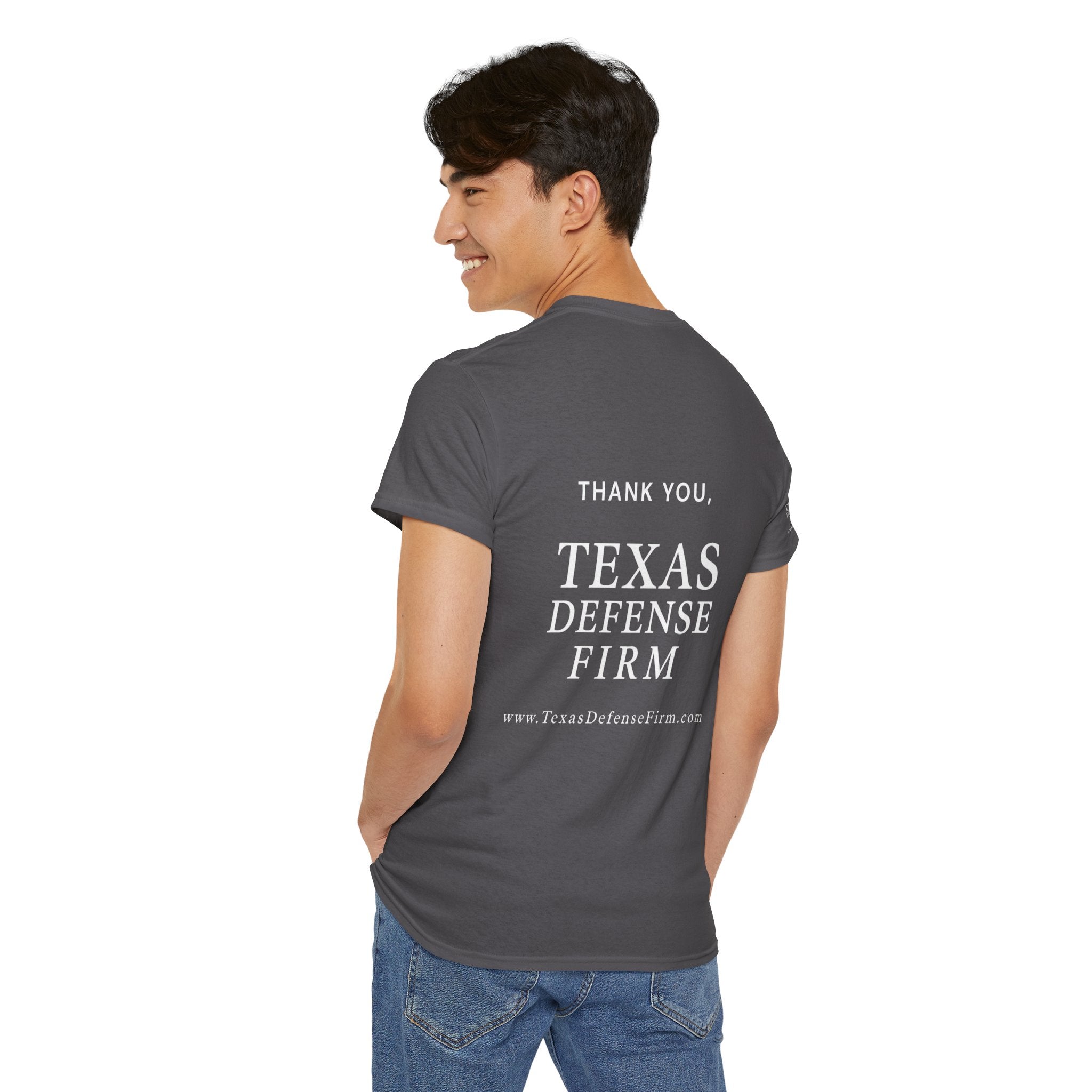 Texas Defense Firm T-Shirt — "Went to Court and All I Got Was This T-Shirt"