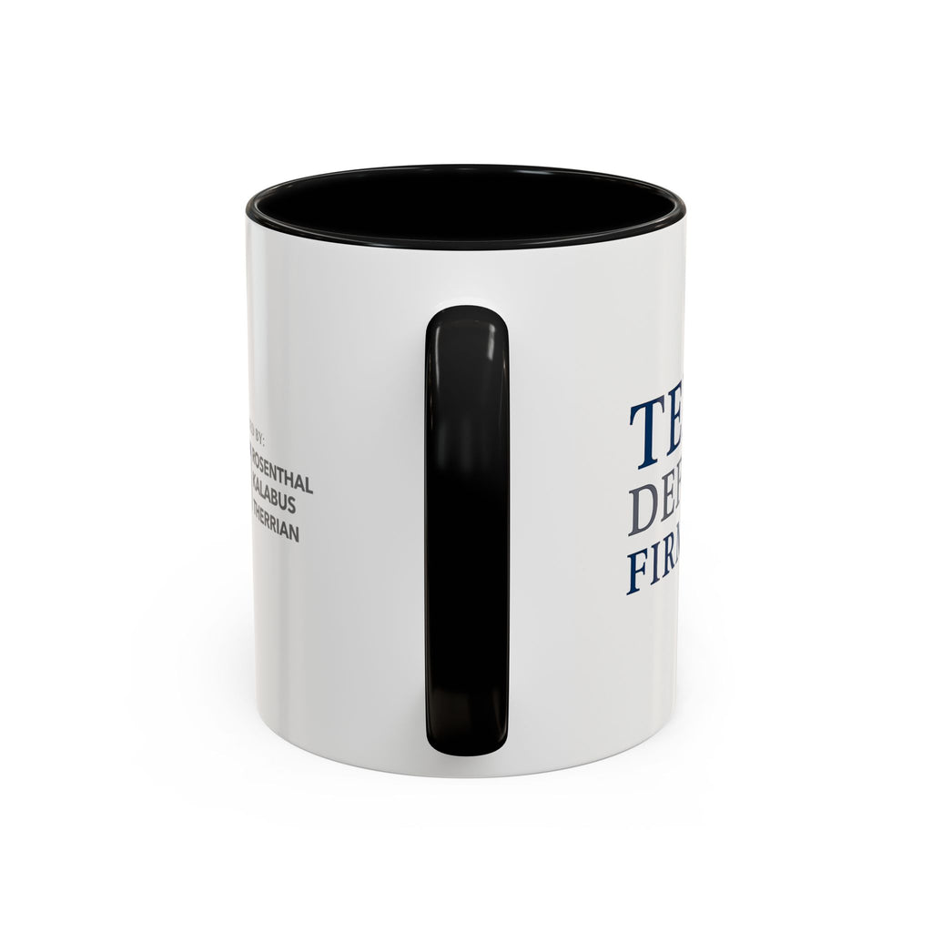 Texas Defense Firm Branded Accent Coffee Mug
