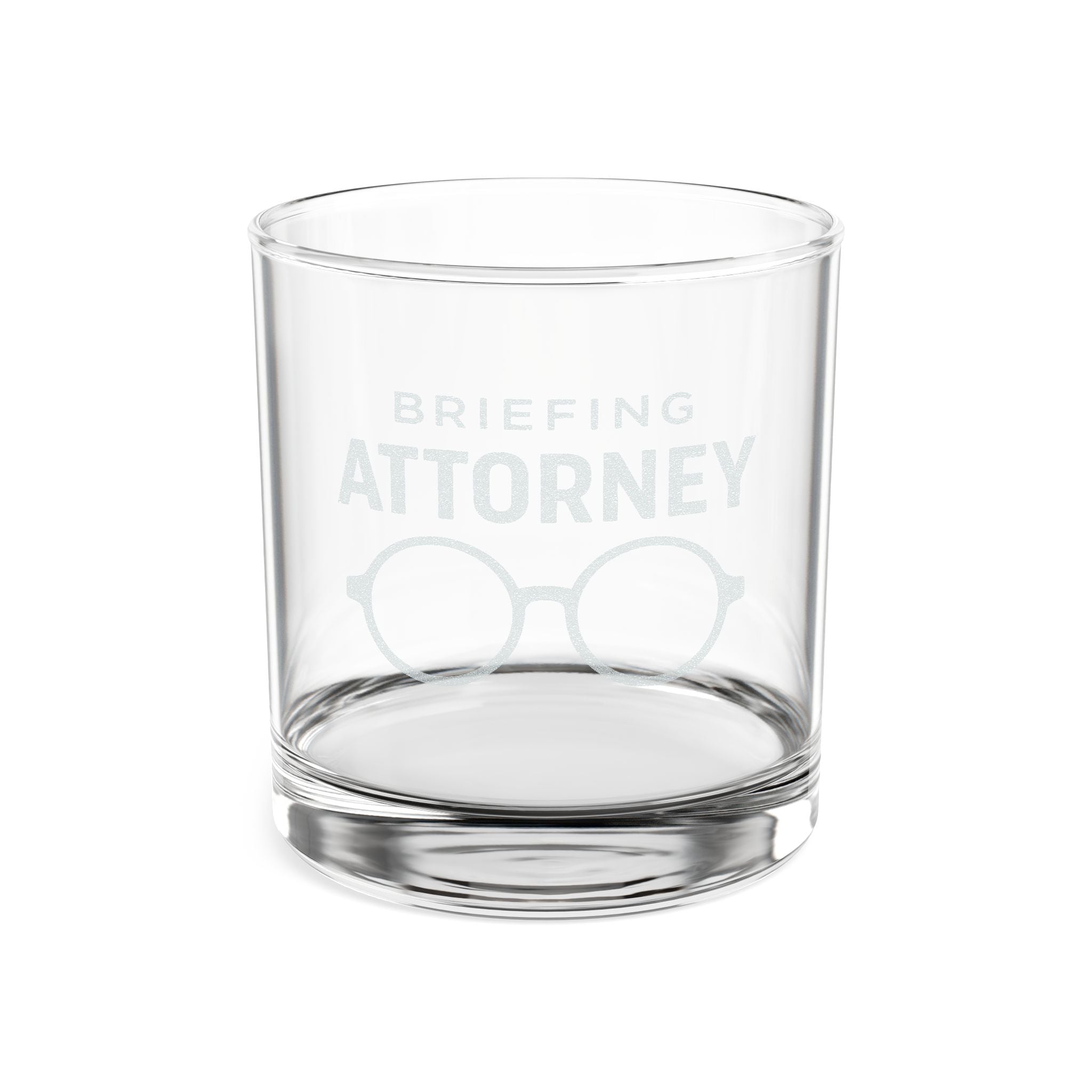 Engraved Whiskey Glass 10.5oz — Board Certified in Passive Aggressive