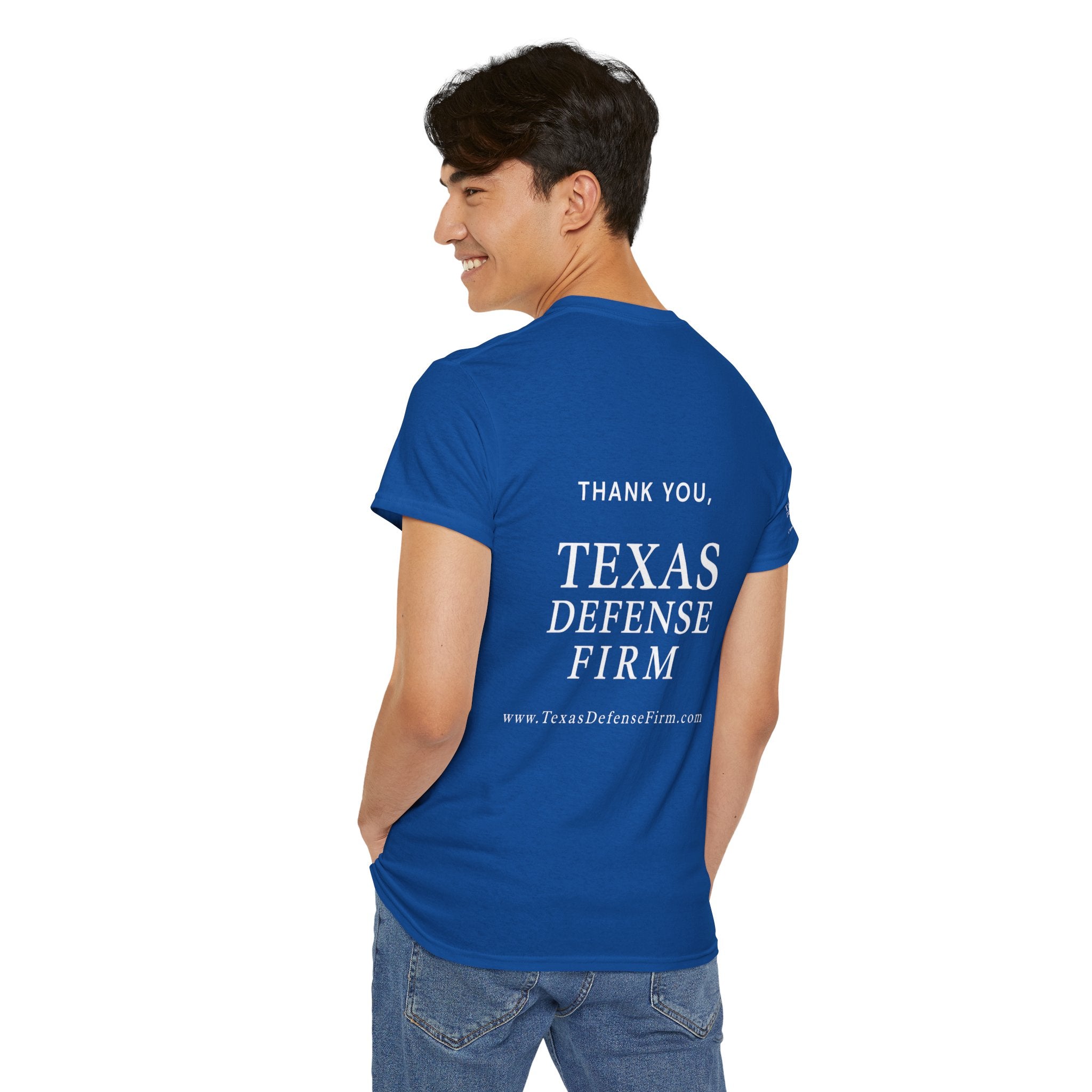 Texas Defense Firm T-Shirt — "Went to Court and All I Got Was This T-Shirt"