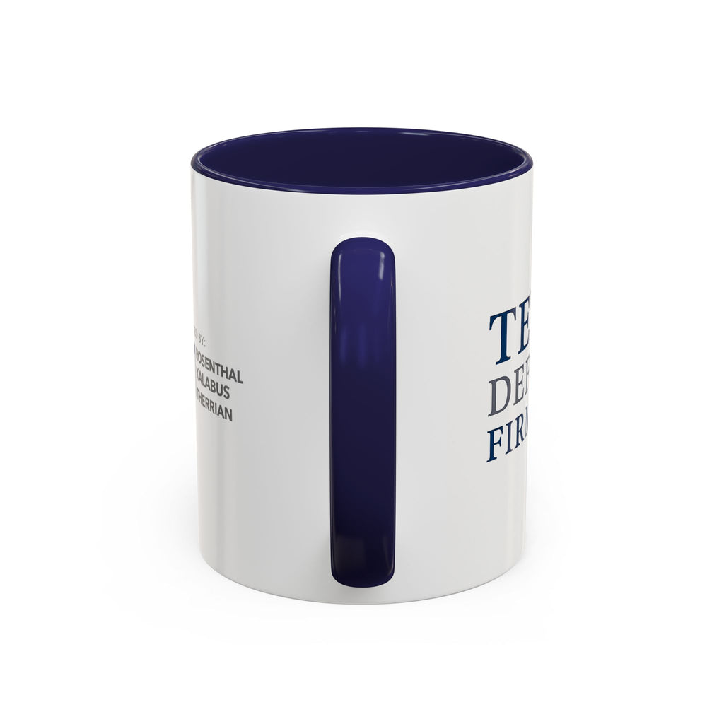 Texas Defense Firm Branded Accent Coffee Mug