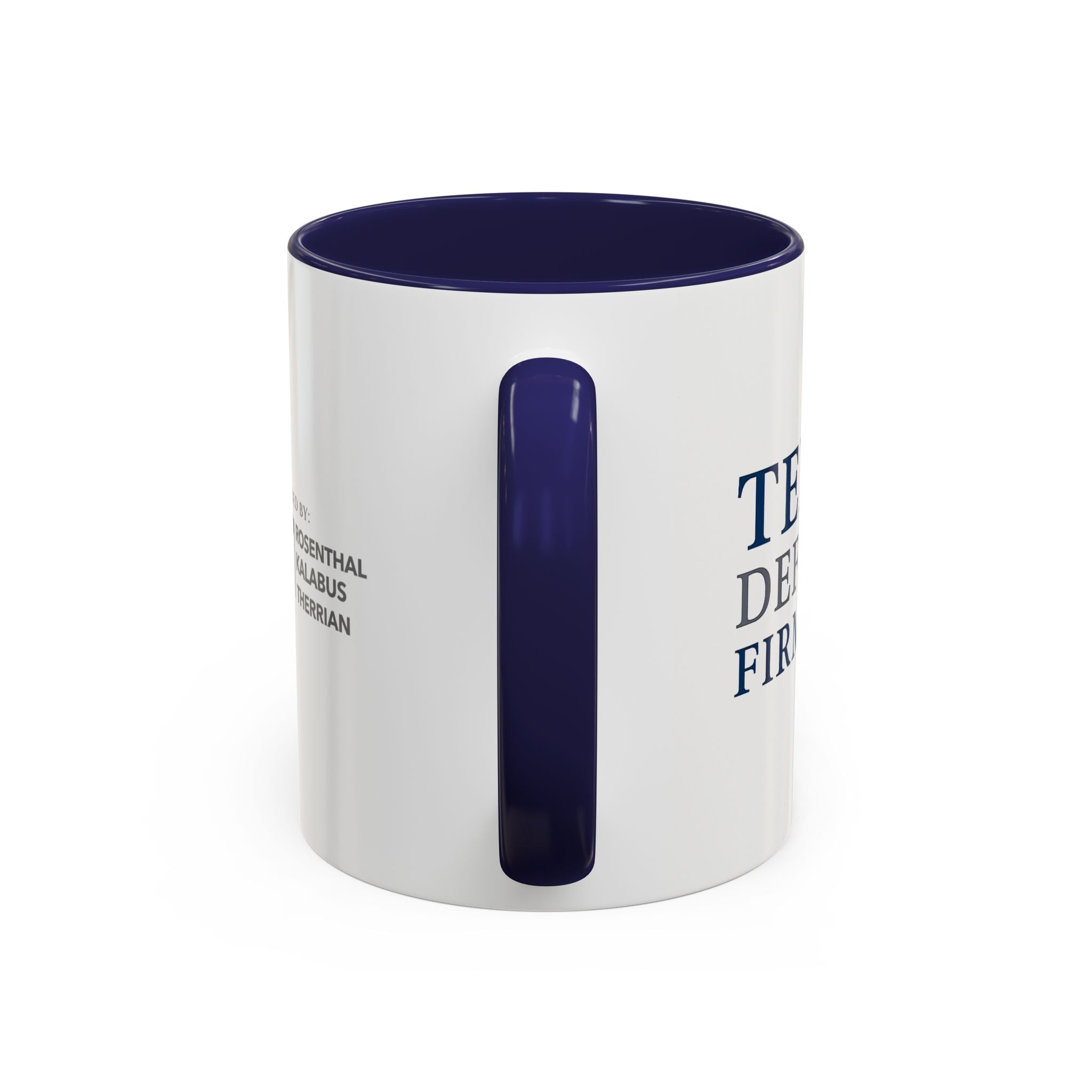 Texas Defense Firm Branded Accent Coffee Mug