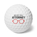 Briefing Attorney Golf Balls, 6pcs