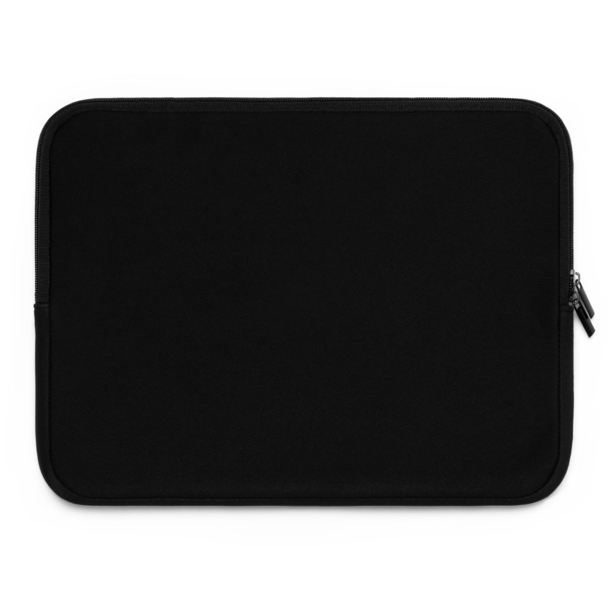 Red Round Glasses Laptop Sleeve — White