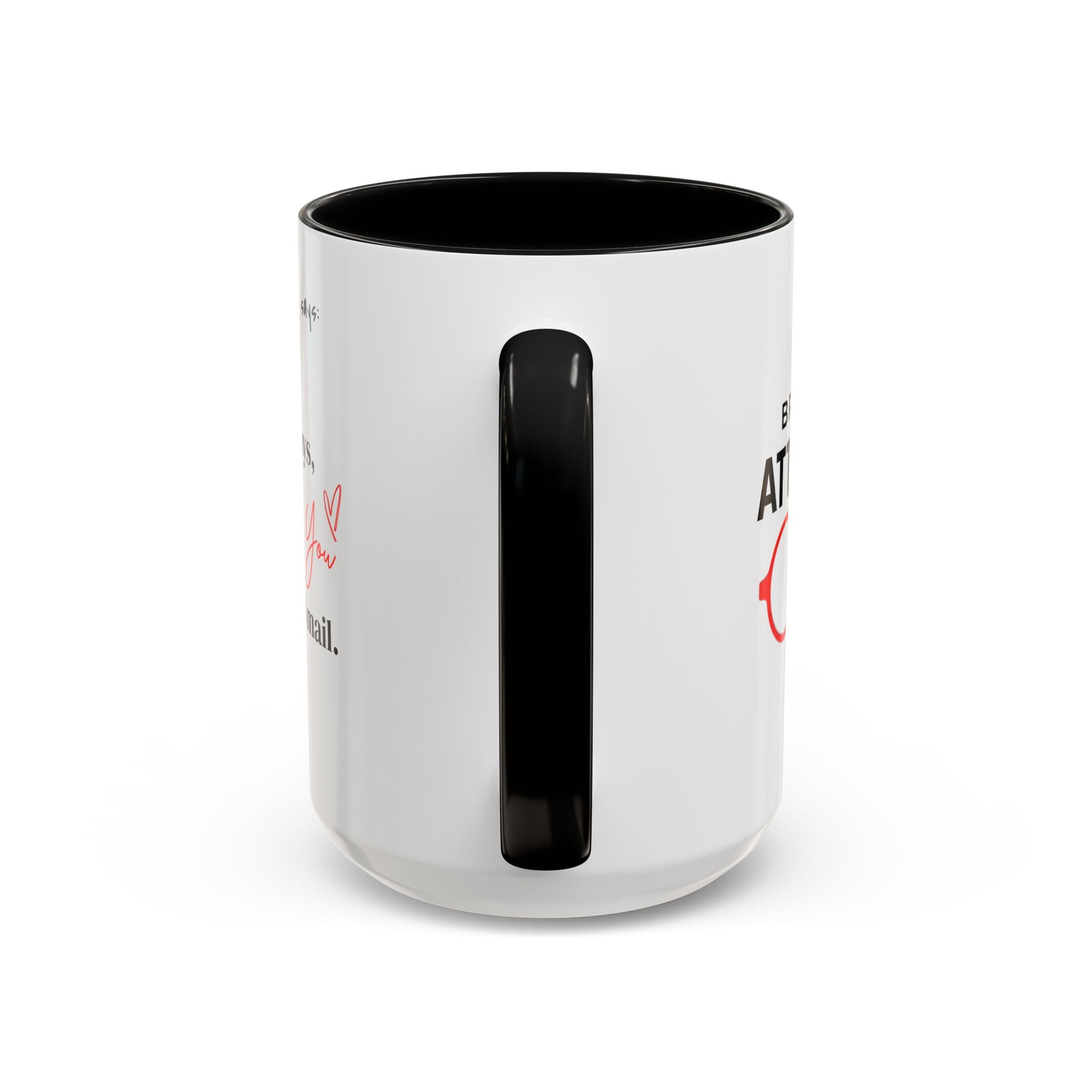 Briefing Attorney Coffee Mug — "Thinking of You"