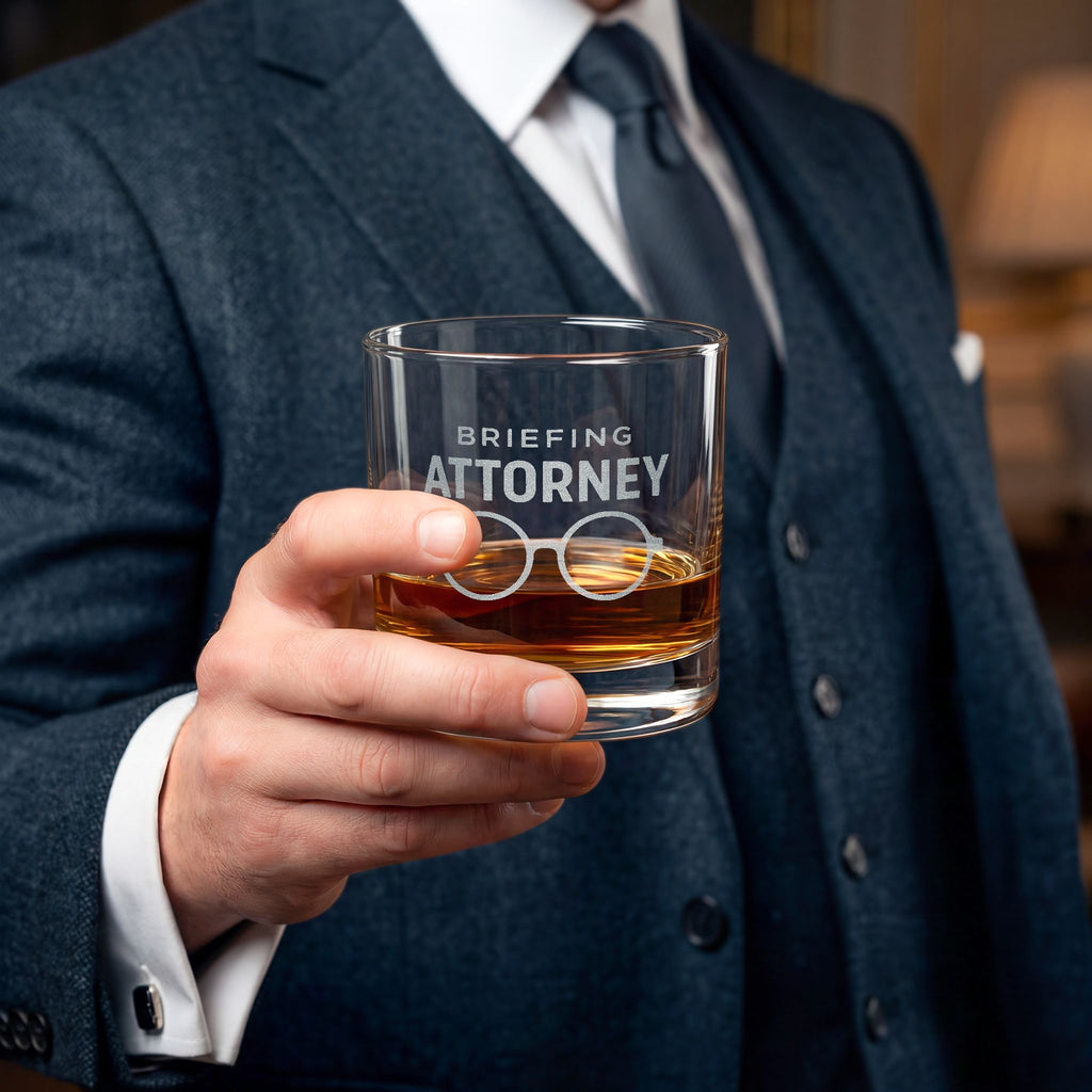 Engraved Whiskey Glass 10.5oz — Board Certified in Passive Aggressive