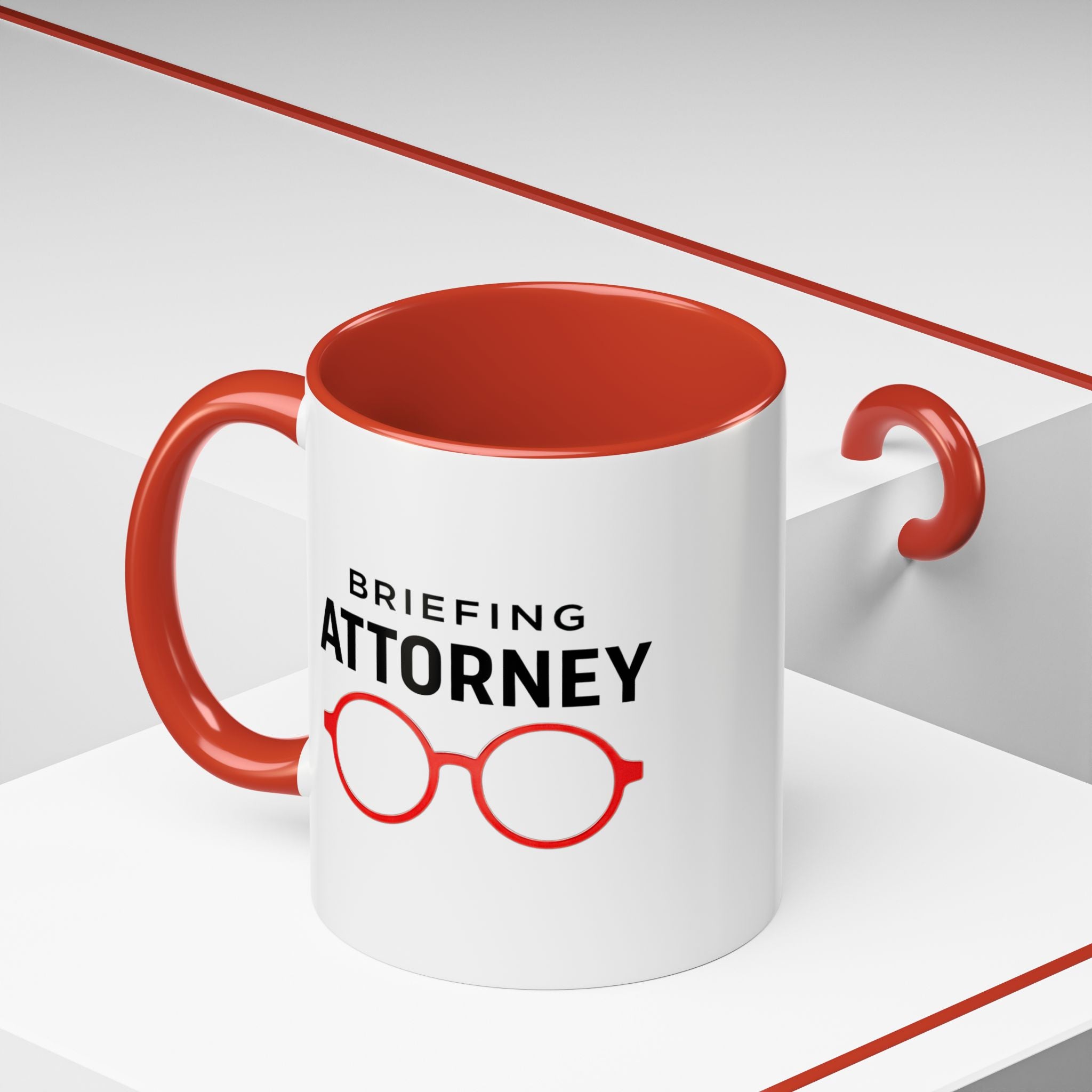 Briefing Attorney Coffee Mug — "Board Certified in Passive Aggressive."