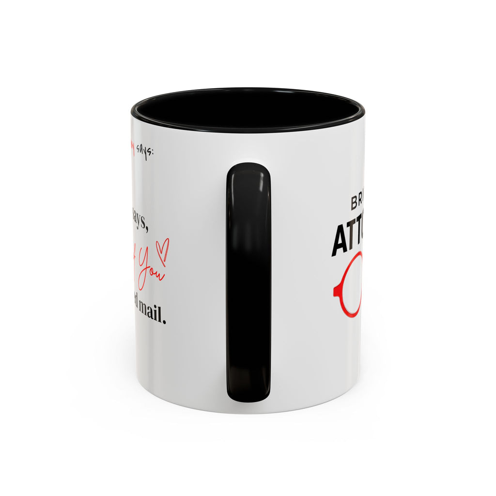 Briefing Attorney Coffee Mug — "Thinking of You"