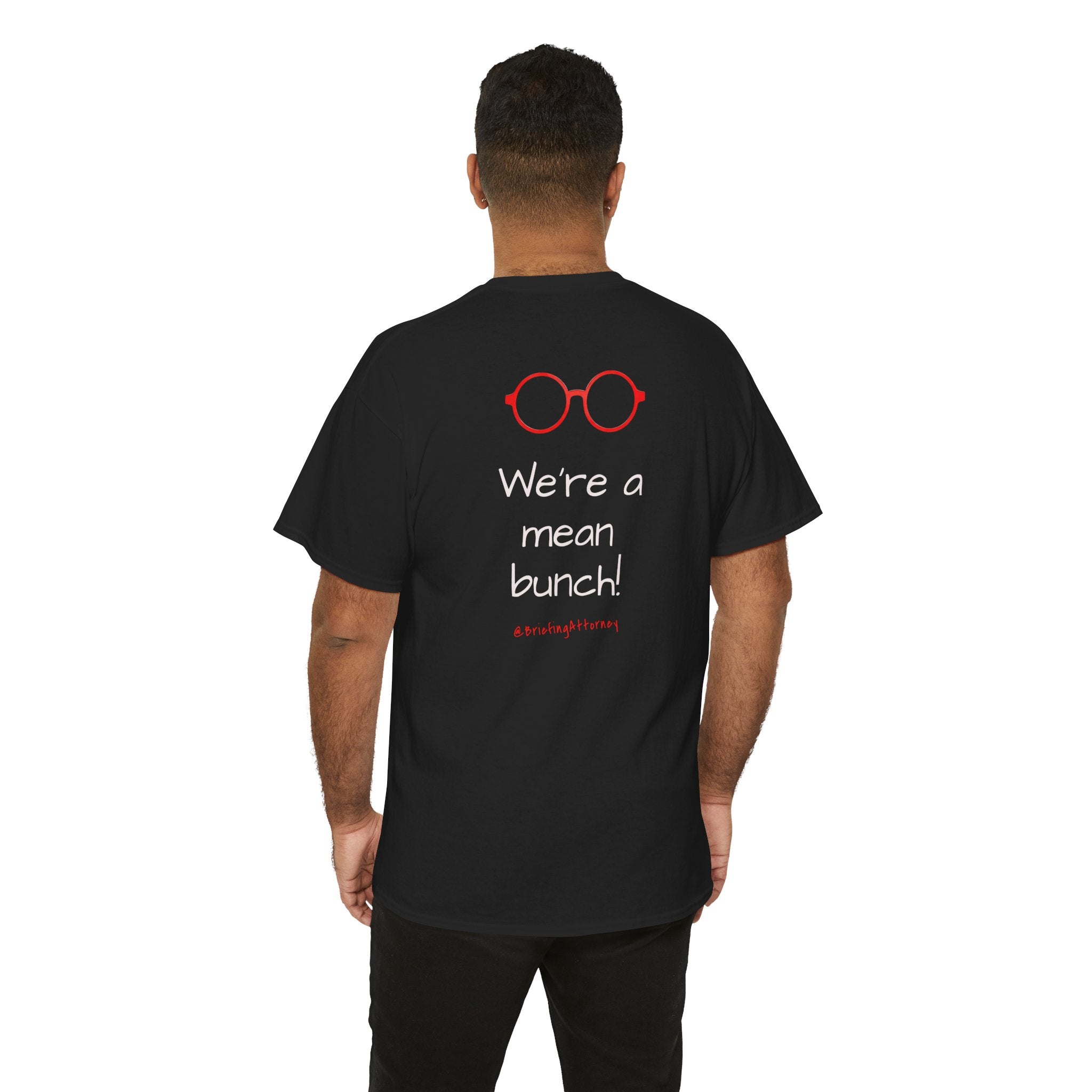 Briefing Attorney T-Shirt — "Original Court Reporter Posse" Graphic Shirt