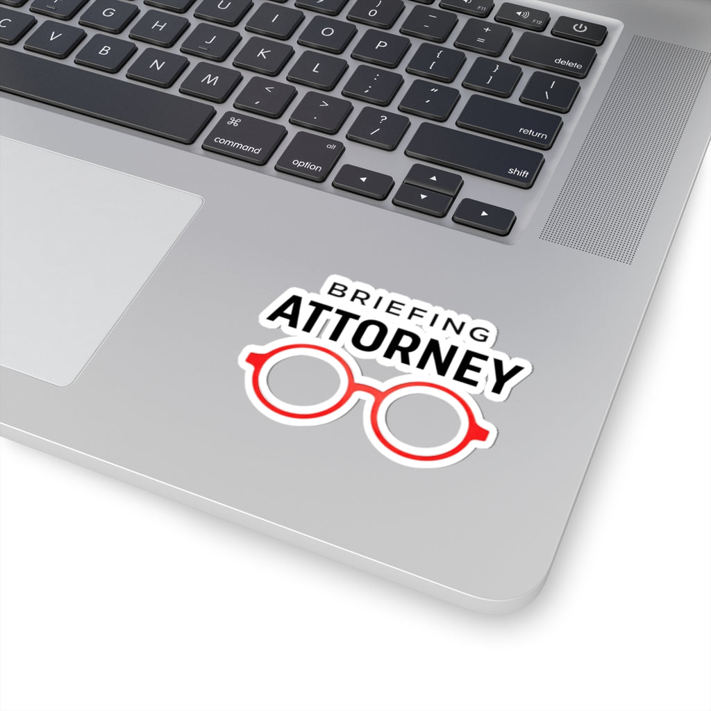 Briefing Attorney Sticker